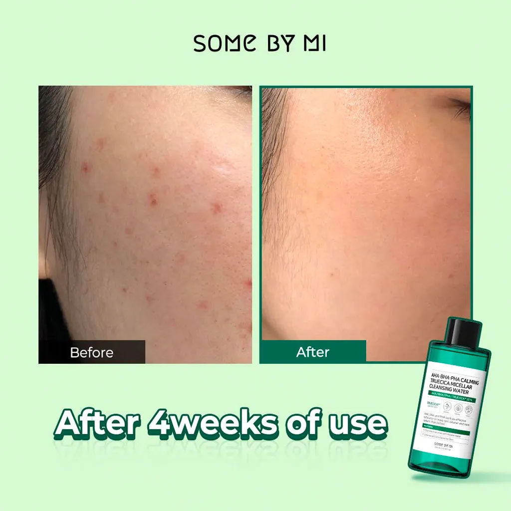 AHA BHA PHA Calming Truecica Micellar Cleansing Water