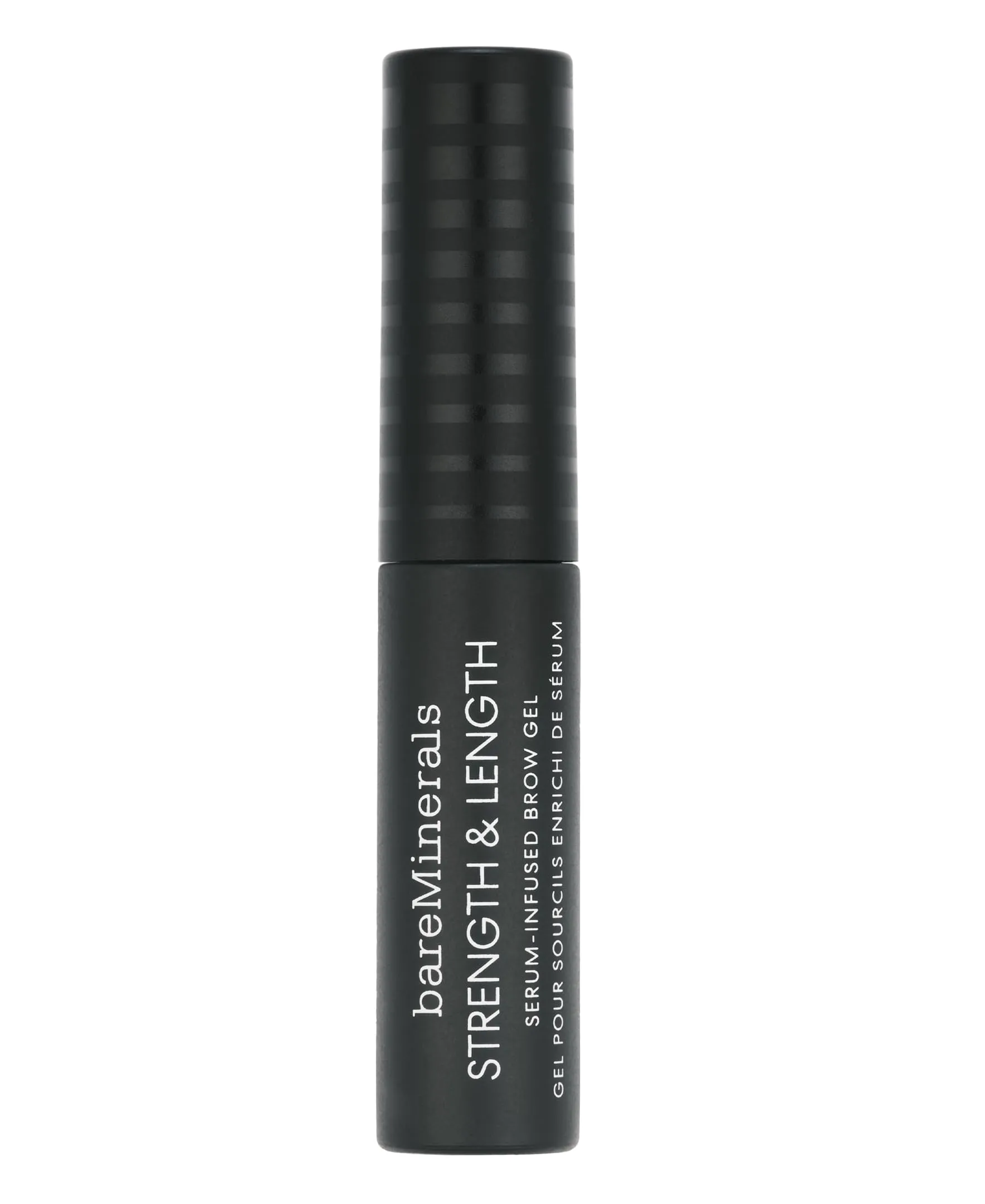 bareMinerals Strength & Length Serum-Infused Brow Gel, Brow Gel Infused with Plant-Based Strengthening Serum, Tints, Shapes   Defines Eyebrows, Vegan