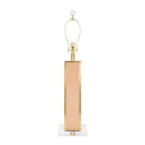 Blair Table Lamp- Blush & Gold
