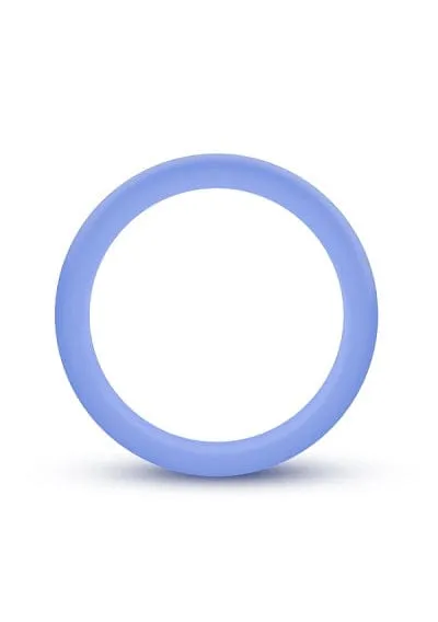Blush Performance Blue Glow Silicone Glo Cock Ring