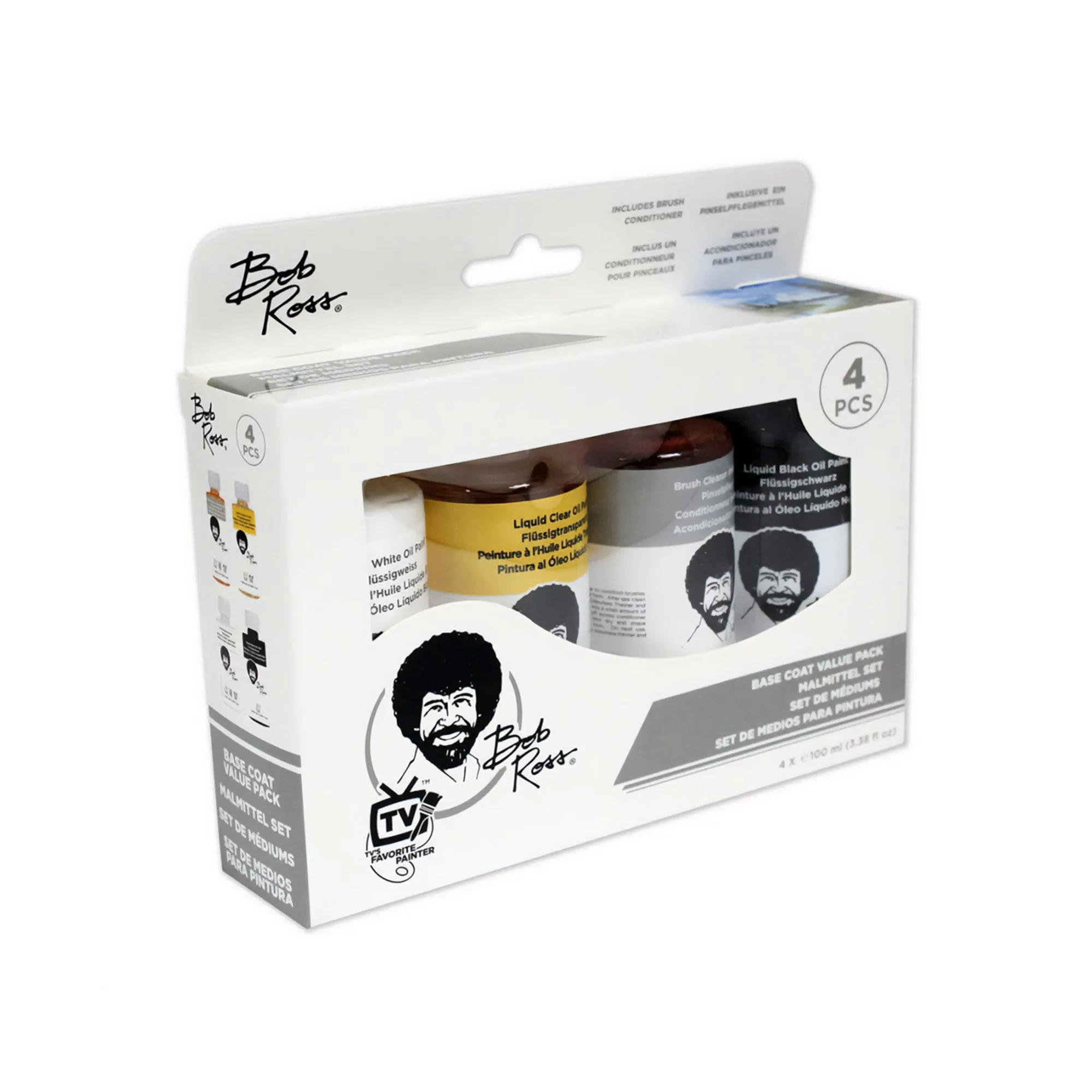 Bob Ross Base Coat Value Set (4 x 100ml)