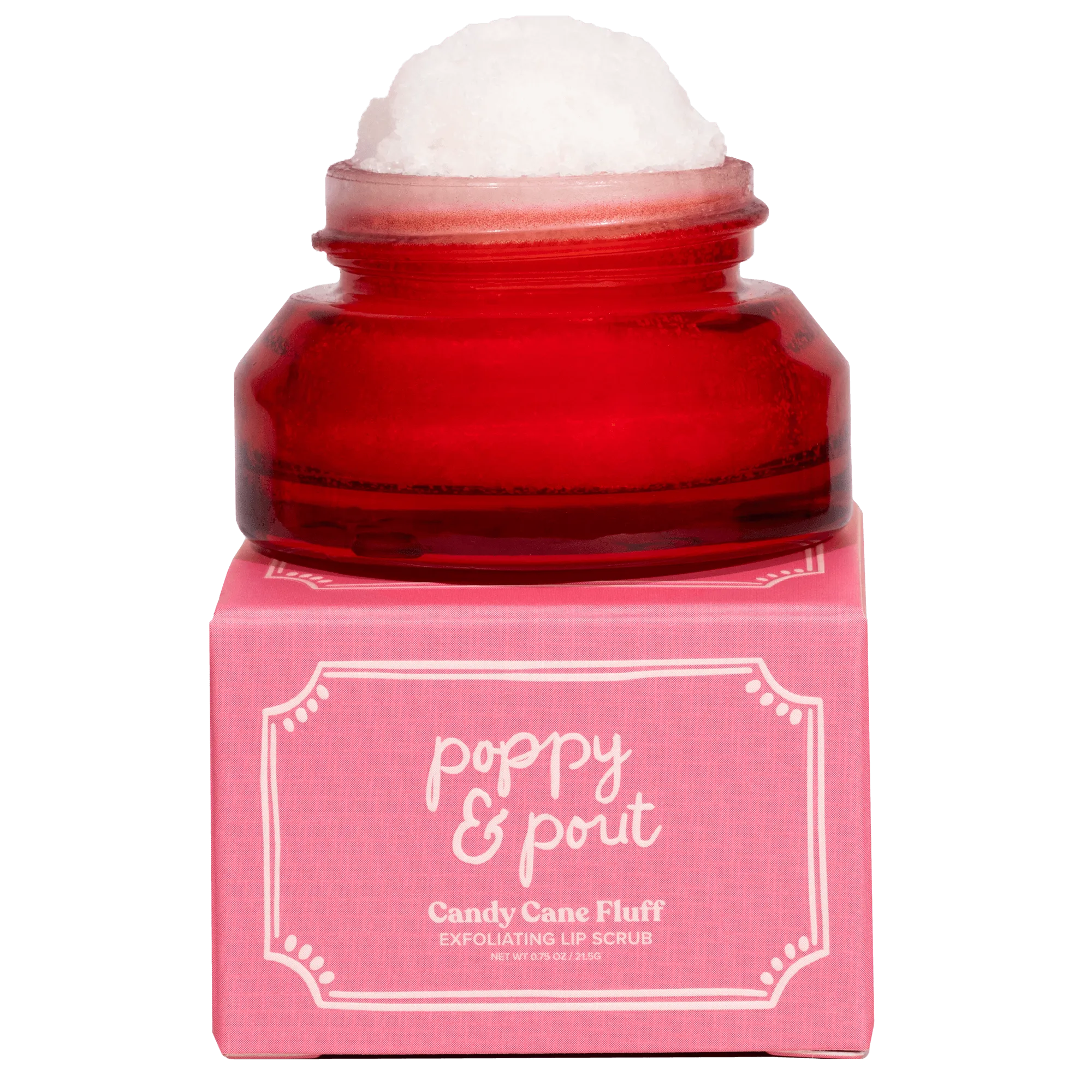 Candy Cane Fluff Lip Scrub - Limited Edition