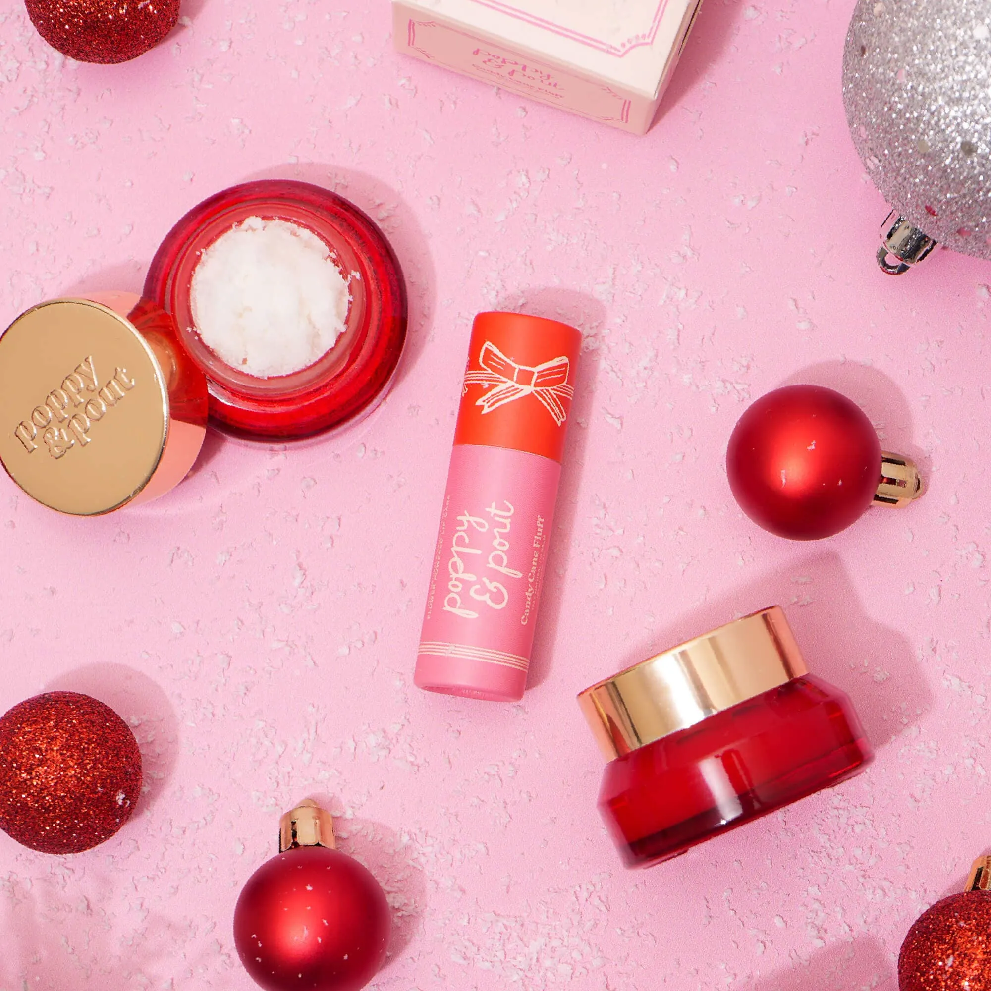 Candy Cane Fluff Lip Scrub - Limited Edition
