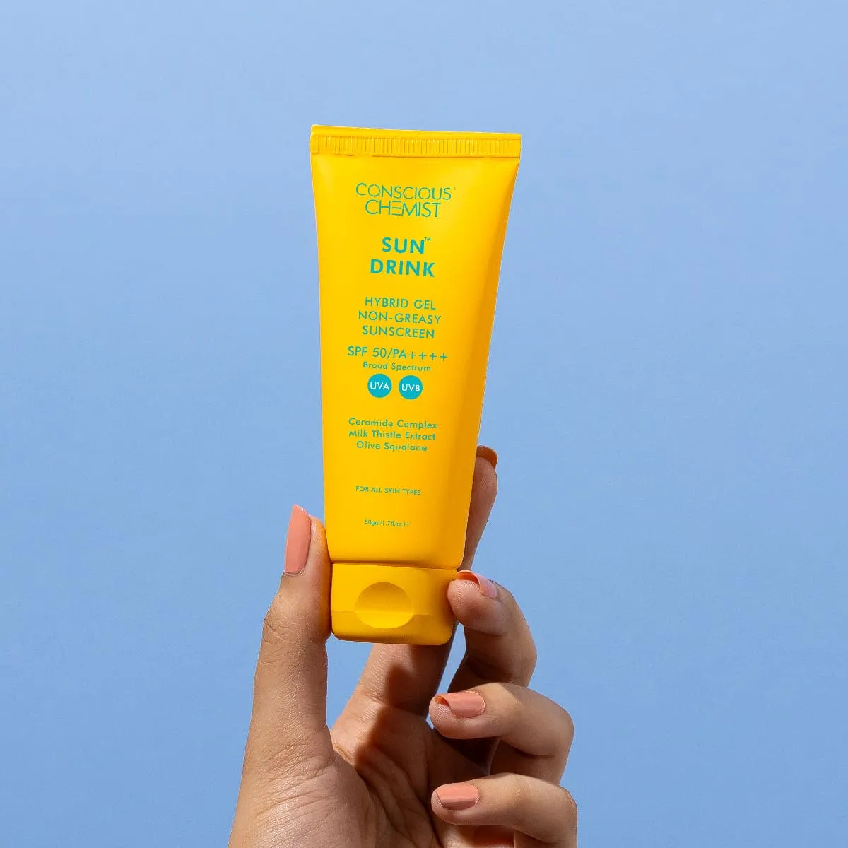 Ceramide Sunscreen | SPF50 PA     | Dewy, Lightweight, & Oil-Free | 50 gm