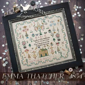 Emma Thatcher - 1854 - Little Robin Designs - Cross Stitch Pattern