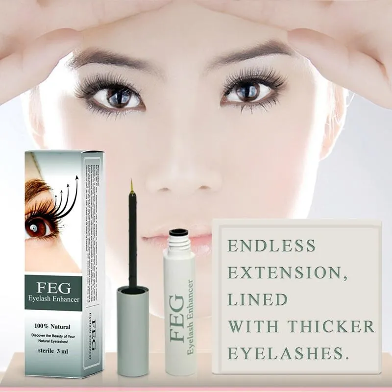 FEG Eyelash Growth Serum Mascara Lengthening  Eyelash Enhancer Natural Medicine Mascara Eyelash Growth Treatments TSLM1