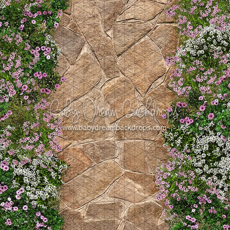 First Blooms of Spring Floor Fabric Drop (CC)