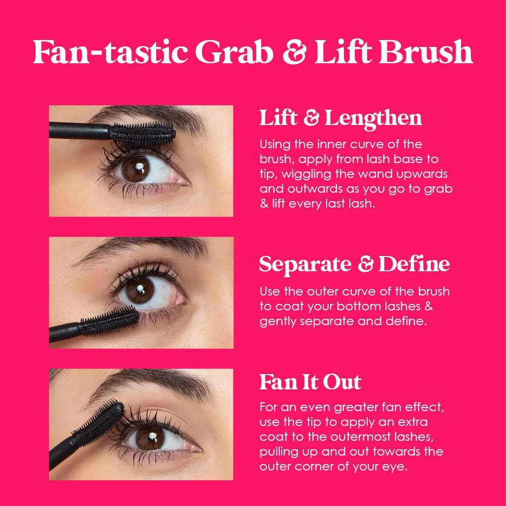 Grande Cosmetics Grandefanatic Fanning & Curling Mascara Infused With Widelash™