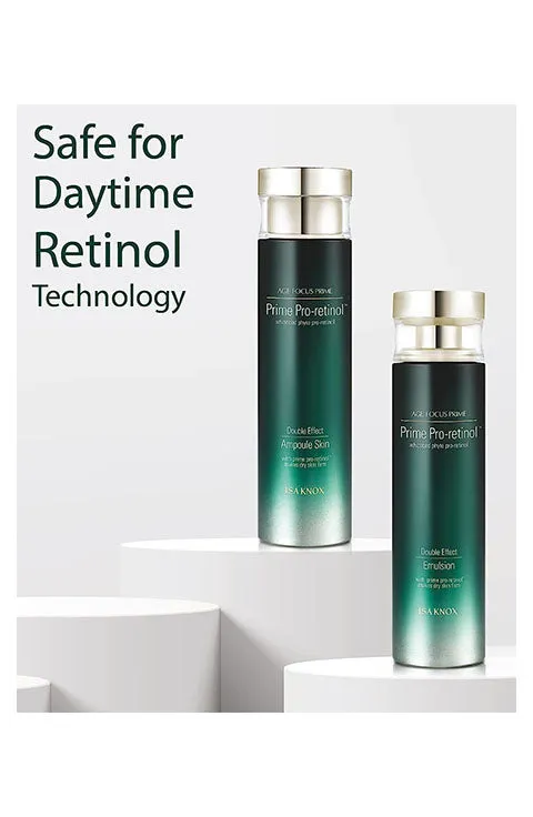 [ISA KNOX] AGE FOCUS PRIME DOUBLE EFFECT SKINCARE 3Set