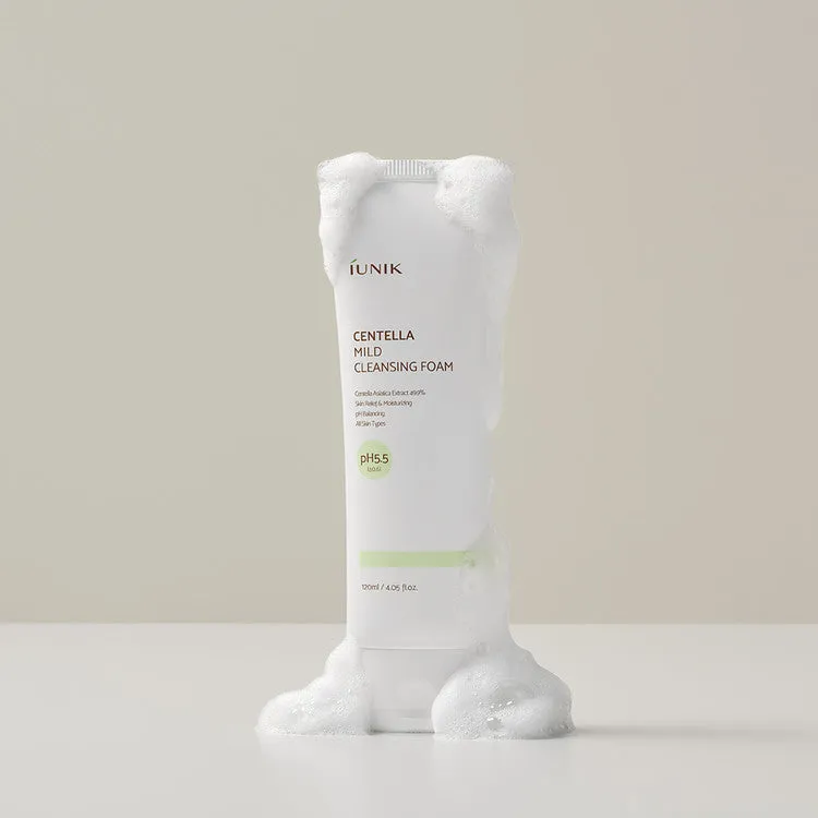 iUNIK Centella Mild Foaming Facial Cleanser
