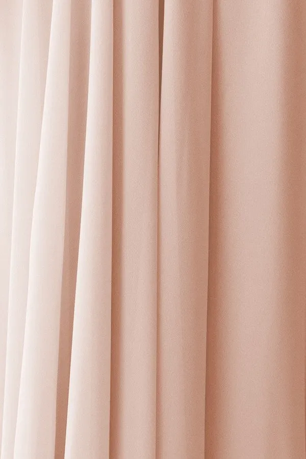 Luxe Chiffon Swatch Card - Soft Blush