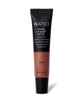 Natio Tinted Lip Balm Spf 50  Nude