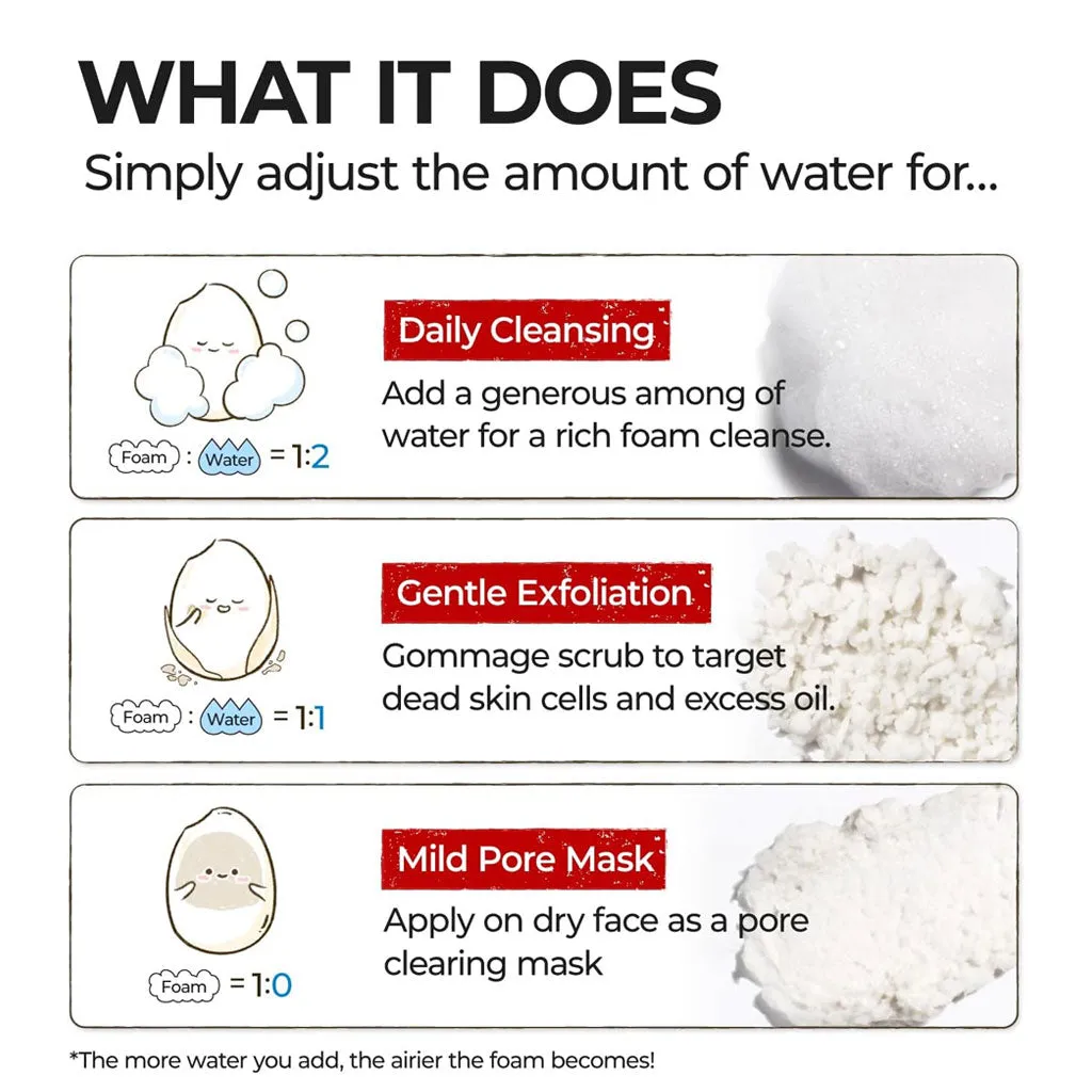 No.3 Rice Enzyme Skin Softening Cleansing Foam (170ml)