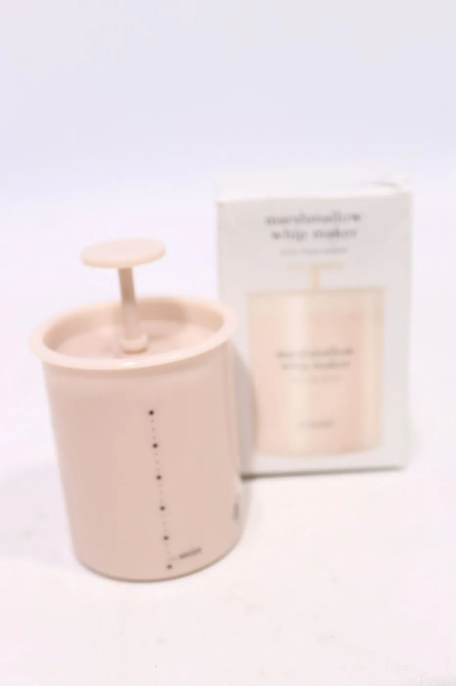 NOONI Marshmallow Whip Maker Pink | Skin Care Foam Maker to Use With Facial Cleanser | Can Use With Korean Face Wash to Make Foaming Face Wash