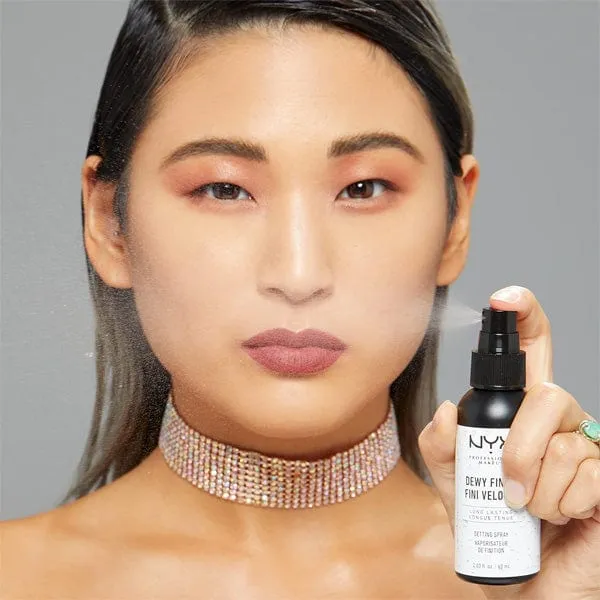 NYX PROFESSIONAL Makeup Setting Spray(2.03oz) - Dewy Finish - (C)