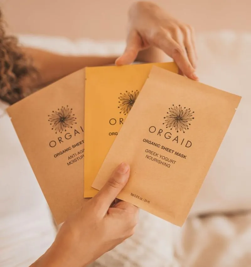 Organic Sheet Mask Multi-Pack | Box of 6