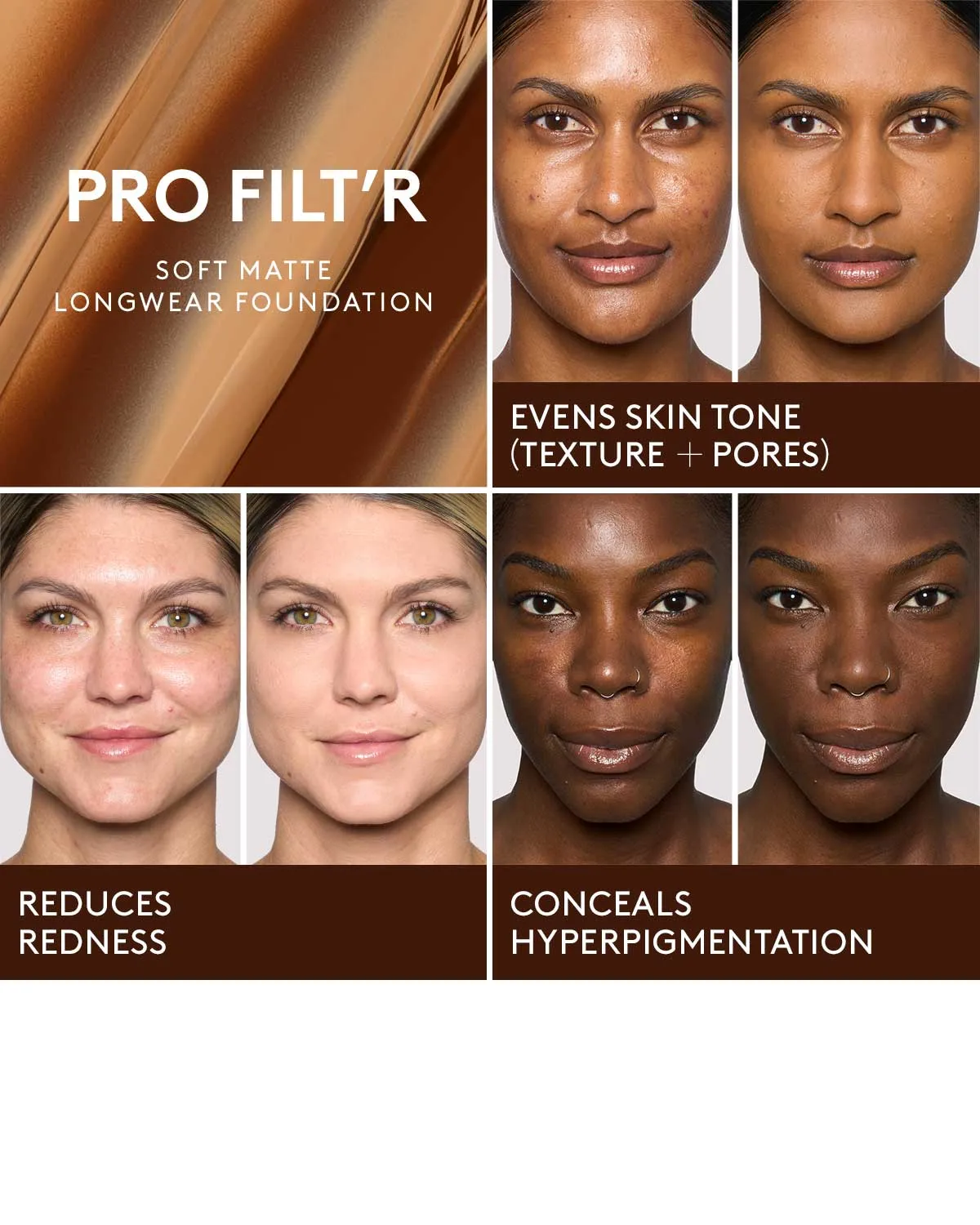 Pro Filt'r Soft Matte Longwear Foundation — #450