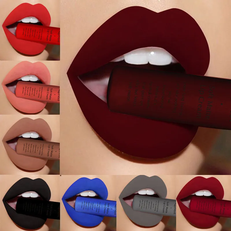 QIBEST Velvet Matte Liquid Lipstick