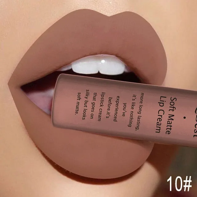 QIBEST Velvet Matte Liquid Lipstick