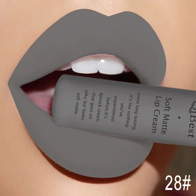 QIBEST Velvet Matte Liquid Lipstick