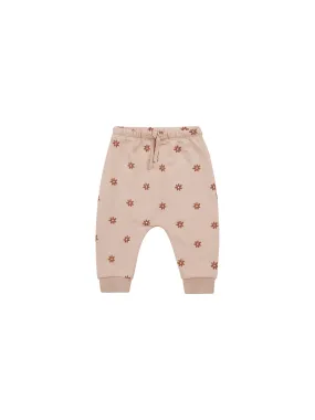 Quincy Mae sweatpant || daisies