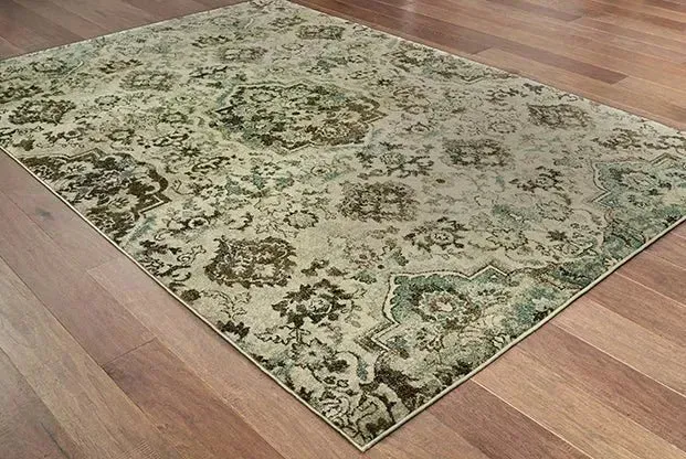 Raleigh 8027J Ivory Grey Rug