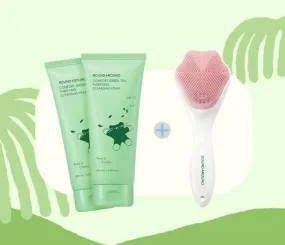 ROUND A'ROUND Limited Addition  Green Tea Moisture Cleansing Foam 200ml 200ml