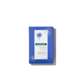Smoothing and relaxing patches with soothing Cornflower
