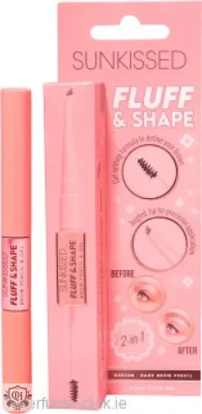 Sunkissed 2-In-1 Fluff And Shape Brow Duo - 1 Piece