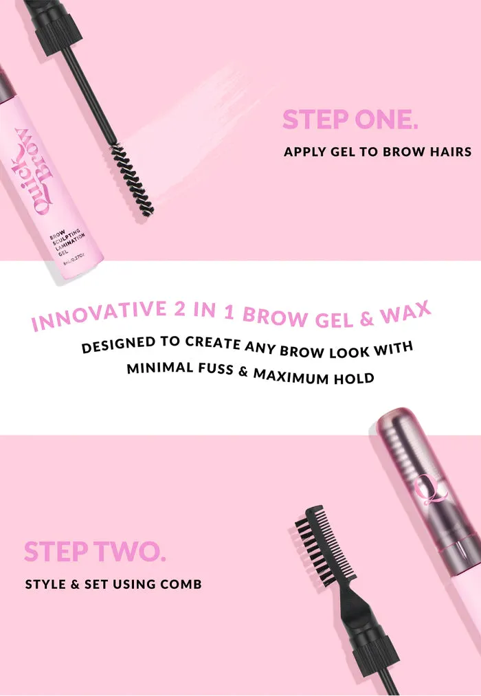 The Quick Brow 2 in 1 Brow Sculpting Gel