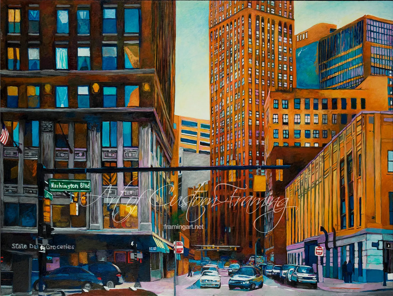 Washington Blvd. by Richard Culling