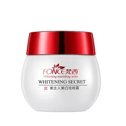 Whitening and diminishing spots moisturizing cream